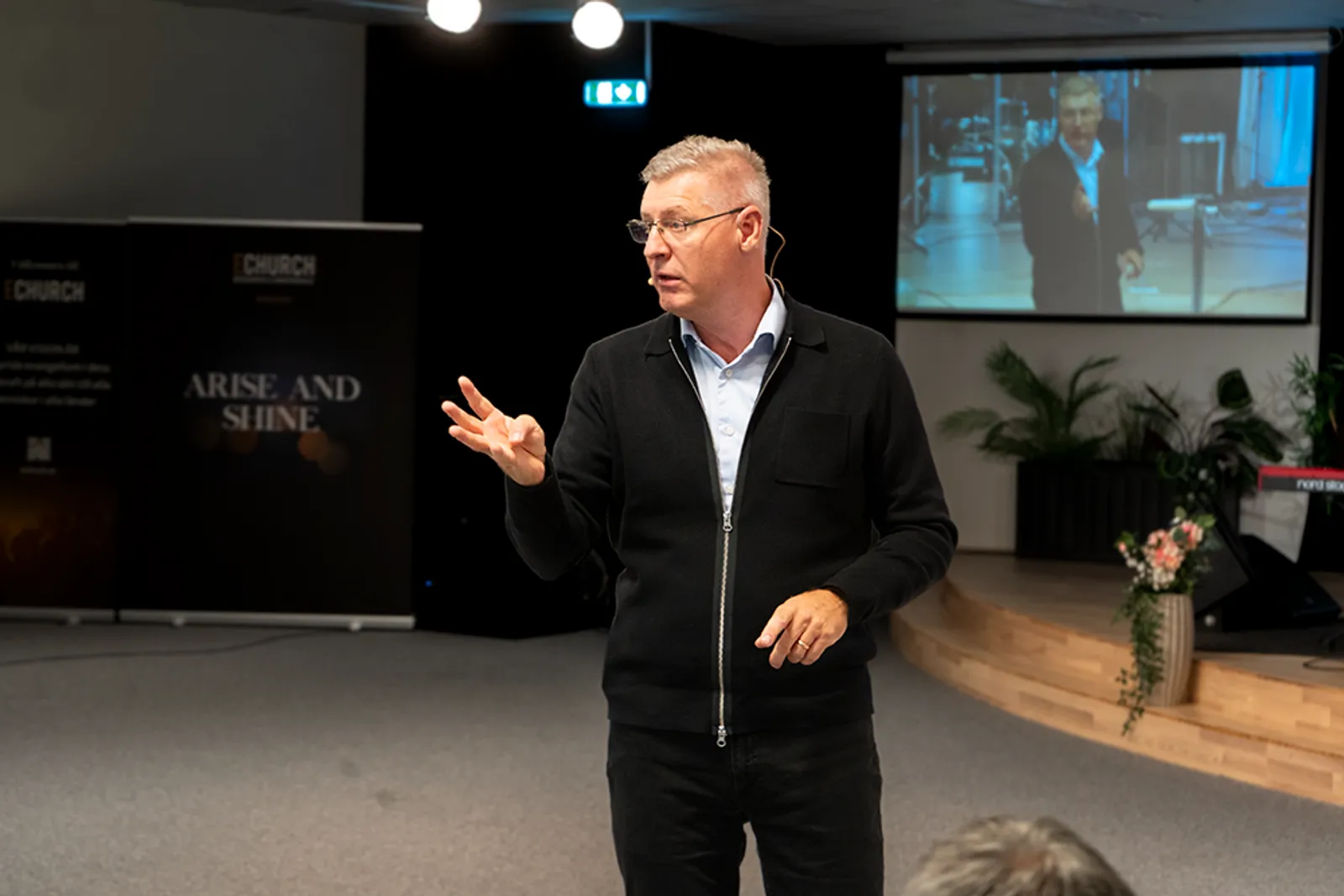 Peter Nordberg talar